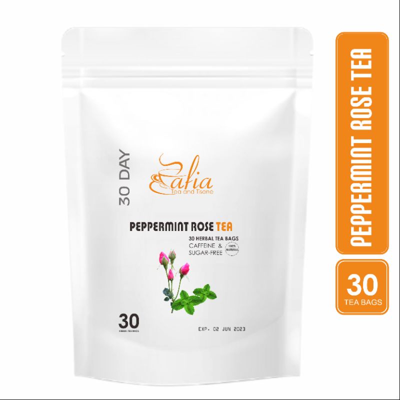 

Peppermint Rose Tea ( 30 tea bags )