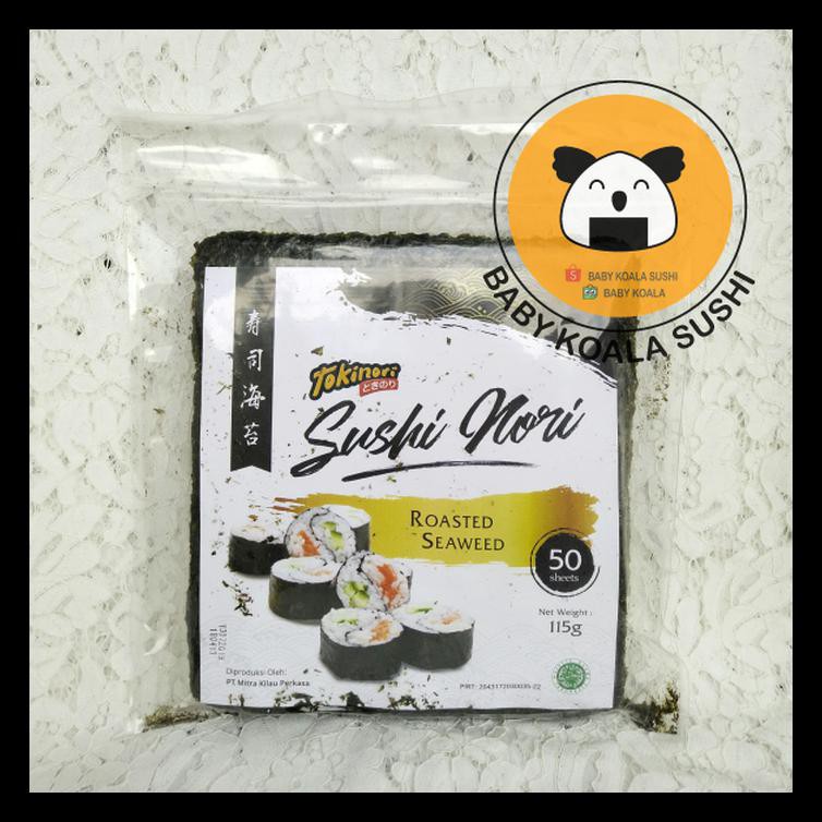 

Nori Halal Tokinori 50 Lembar | Rumput Laut Sushi Yakinori Kimbab Promo Special