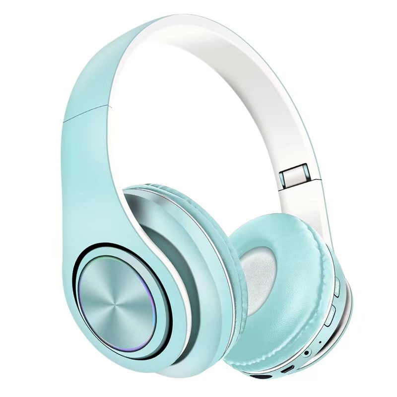 Headphone Bluetooth Macaron Memory Card Dan AUX-P39 -XOBOX