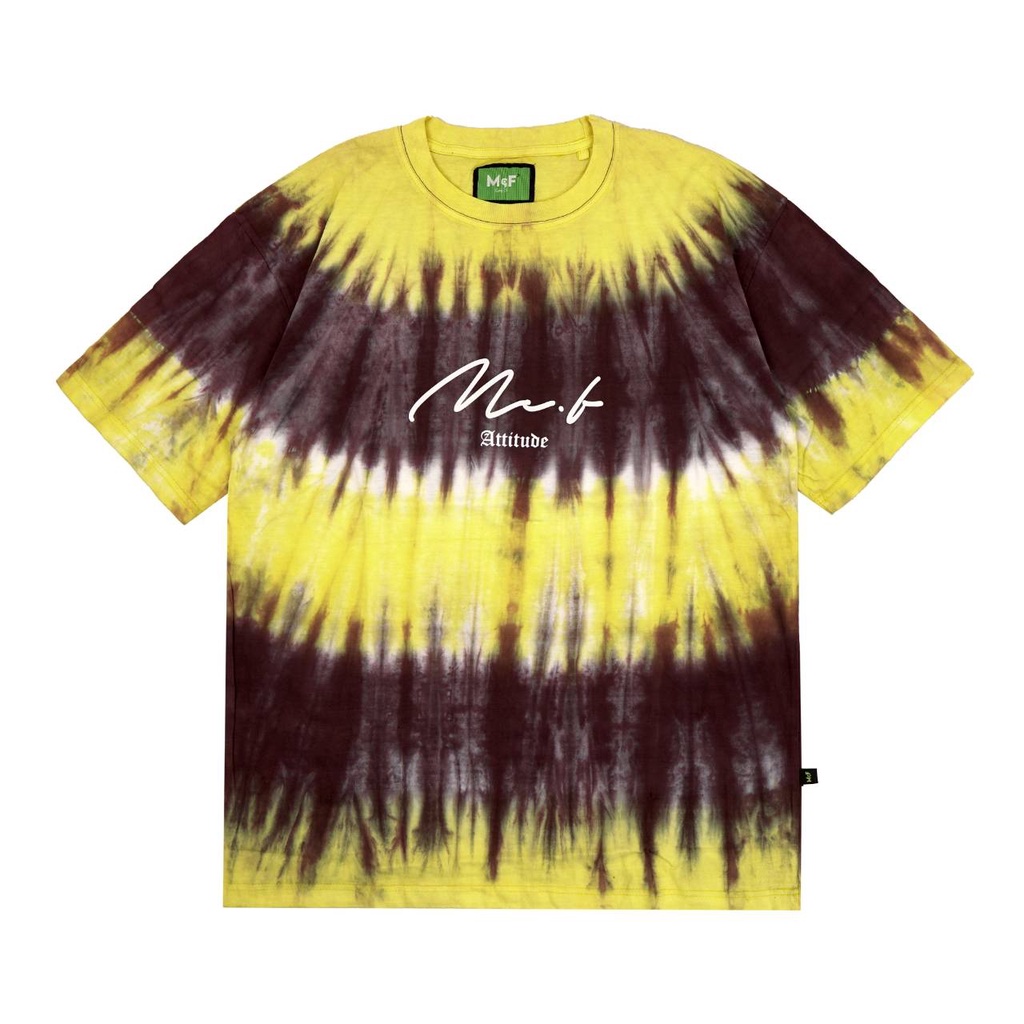 KAOS OVERSIZED TIEDYE MCF ATTITUDE TEES SHIRT