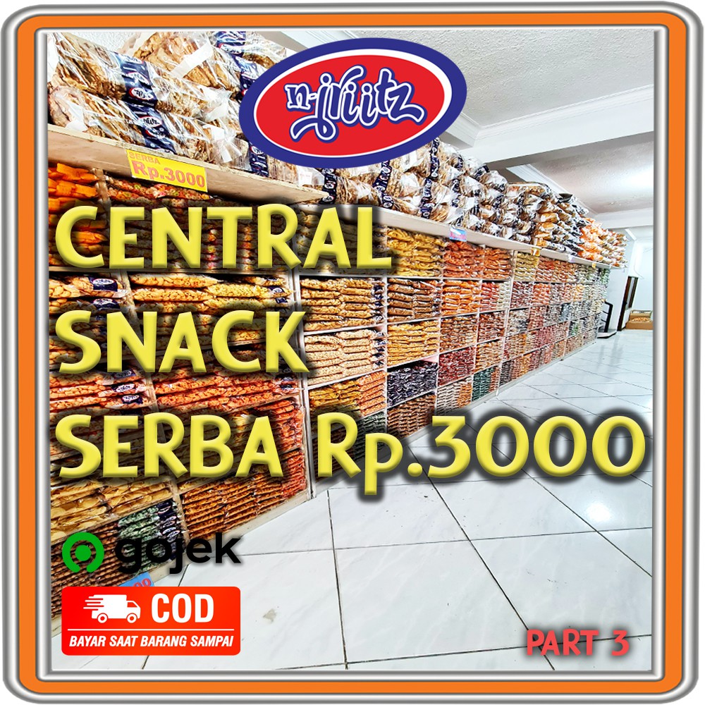 

SNACK SERBA 3 RIBU / SNACK MURAH / SNACK NJRITZ ASLI CENTRAL SNACK - PART 3