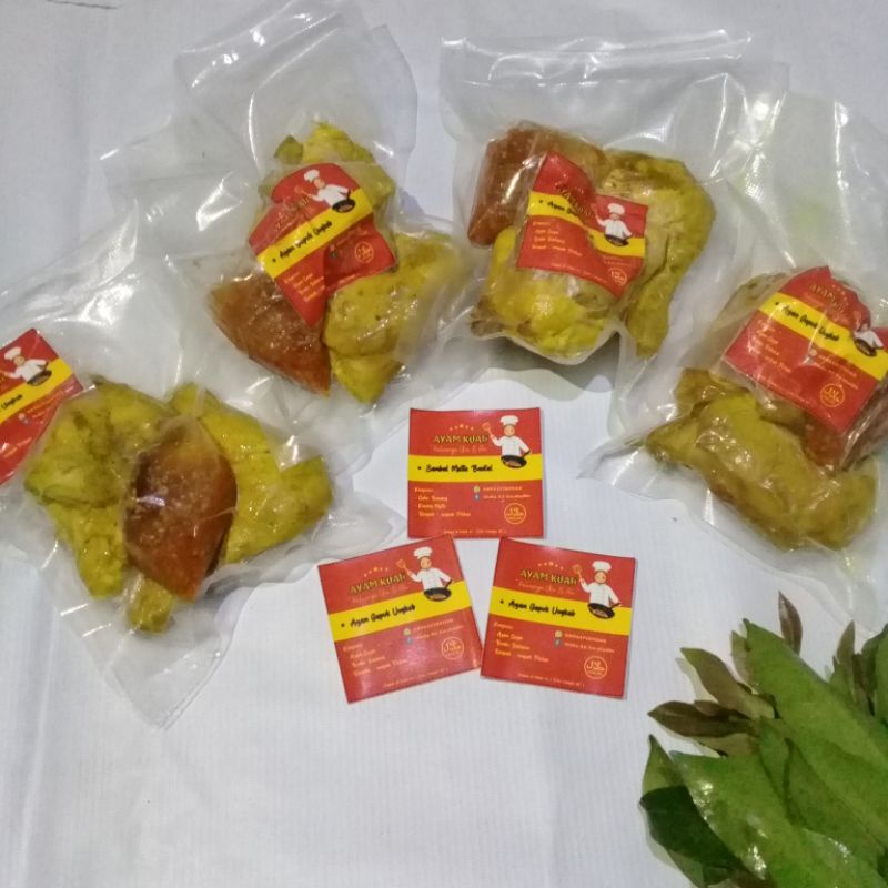 

Ayam Gepuk Frozen food KUALI