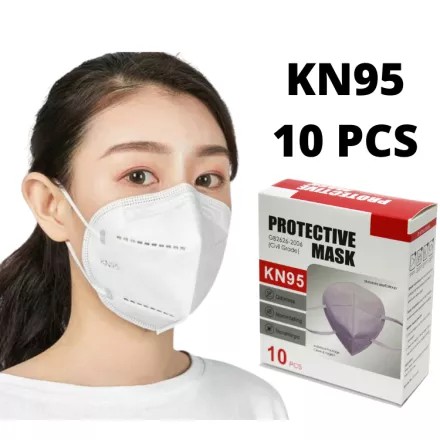 (PERBOX KN95 isi 10) Masker KN95 PUTIH / KN95 HITAM / KN95 GRADASI / KN95 WARNA / KN95 ANAK MOTIF
