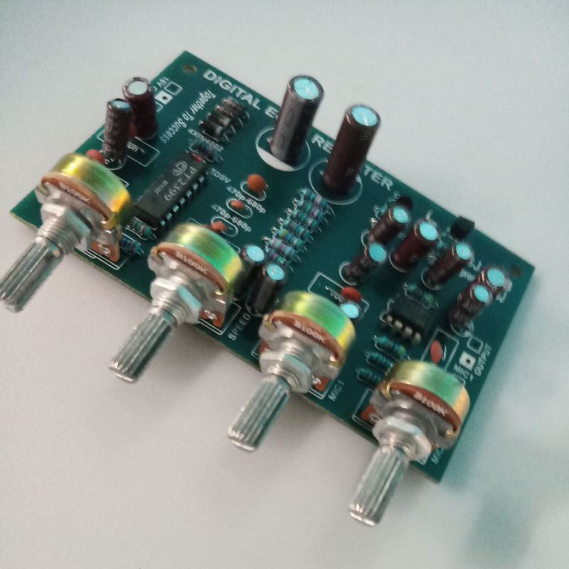 Kit Digital Echo Repeater 4 potensio 2 Mic