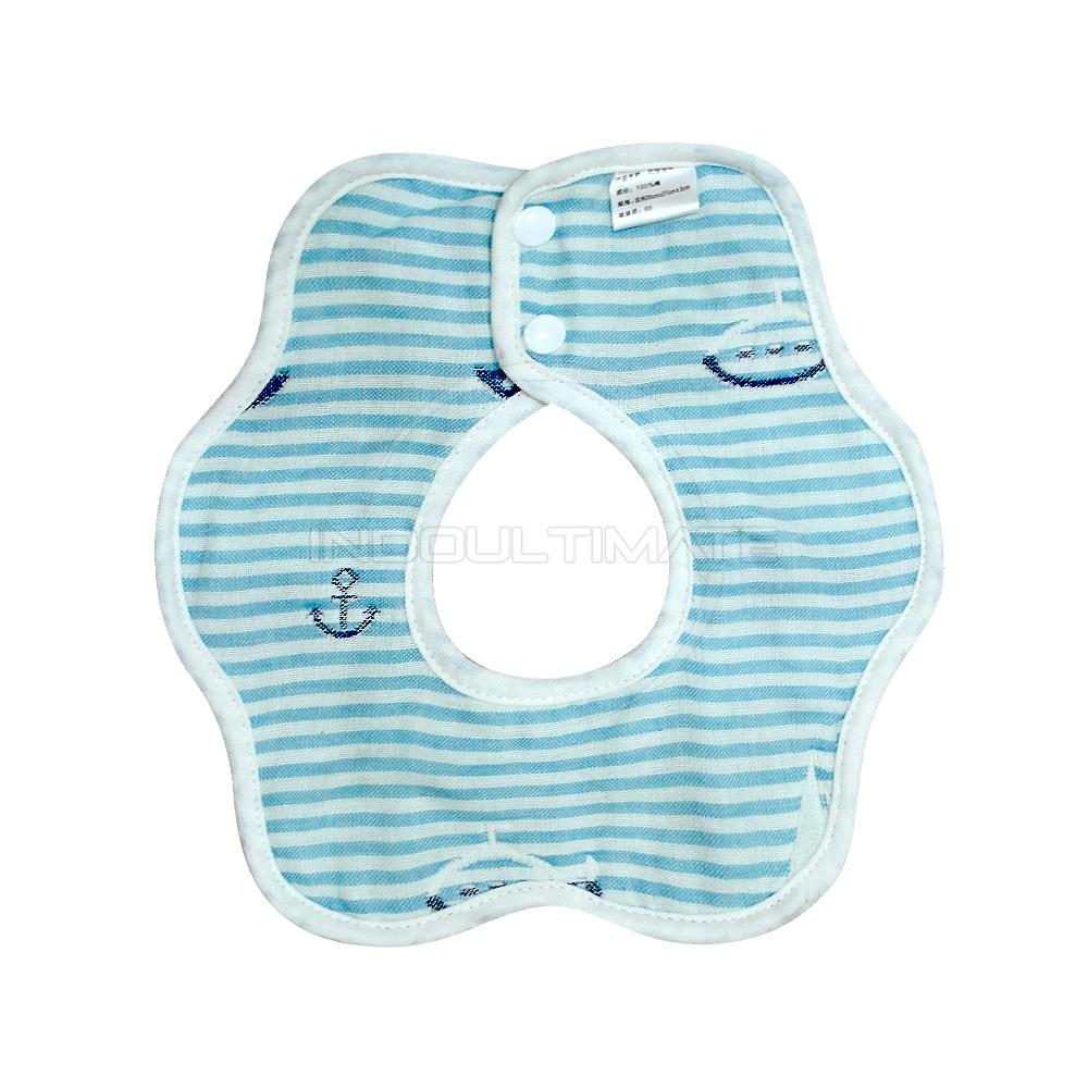 Tatakan Makan Bayi Slaber Kain Bayi Tatakan Air Liur BY-654-ST Slabber Bayi Baby Bib Sleber Slaber Makan Bayi Celemek Makan Bayi Clemek Air Liur Bayi