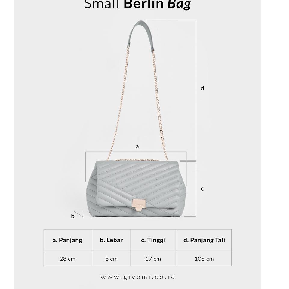 Harga Bersahabat.. GIYOMI ID - Small Berlin Bag