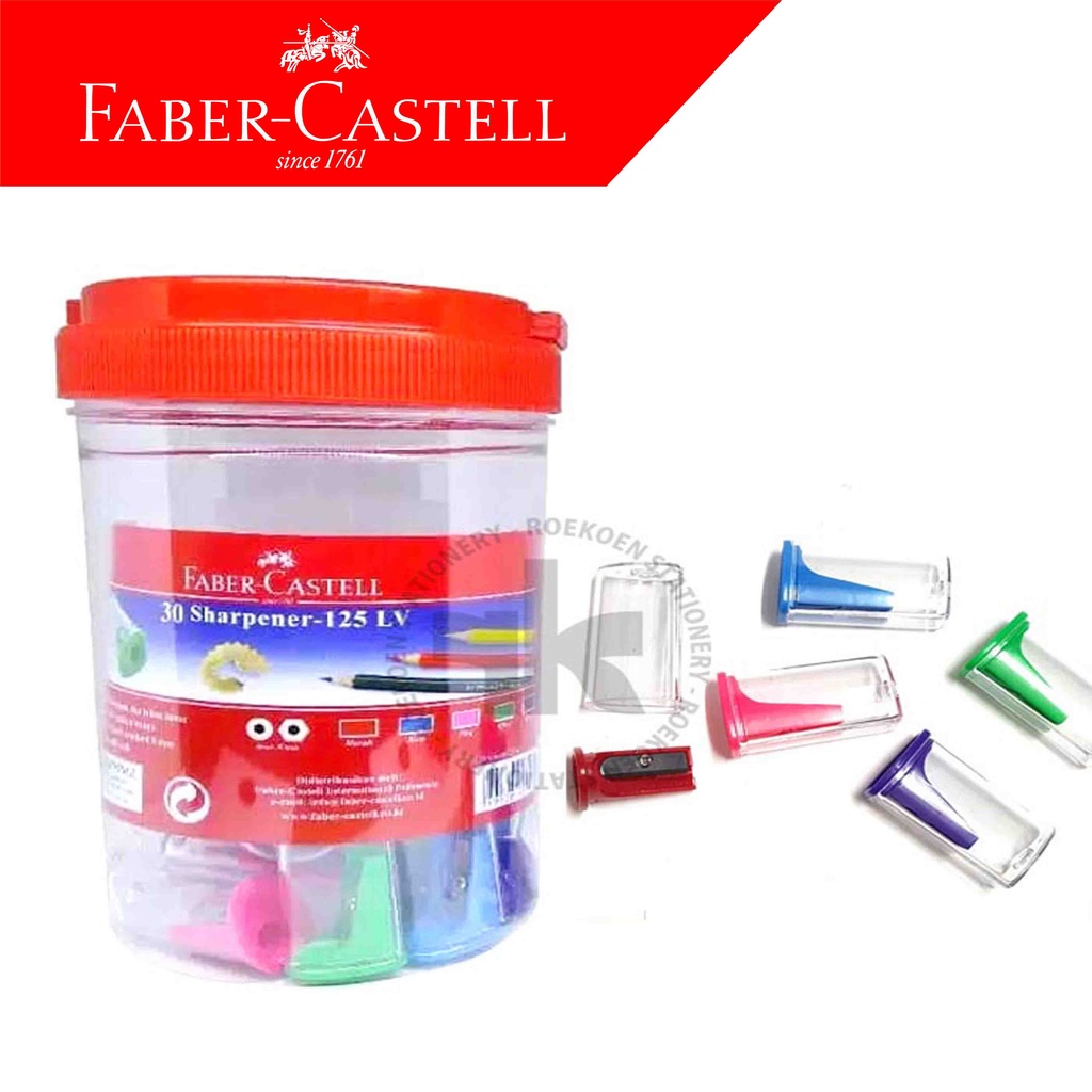 

Faber Castell Rautan Polos 125 LV Toples isi 30