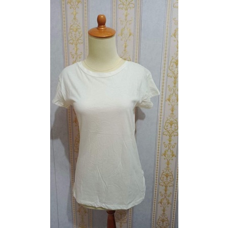 T shirt polos cream