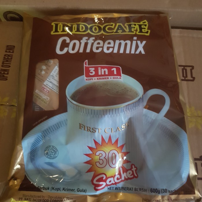 

H2J0U2J1U Indocafe Coffemix 30 Sachet Indocafe Coffemix 3In1 HyYj