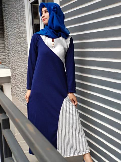 Gamis Kaos Babyterry - Gamis Modern