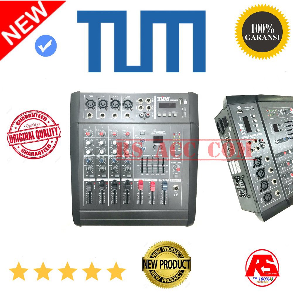 POWER MIXER TUM PMX402D