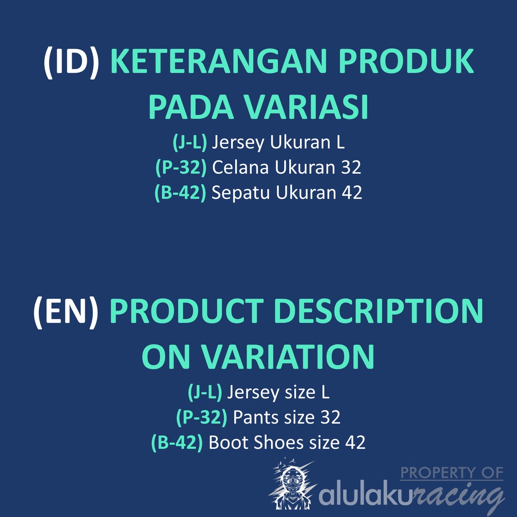 Jersey, Celana, Sarung Tangan &amp; Sepatu Fullprint with Protectors Fullset MX Trail Motocross - Paket Bundling FOCTFF031401-F41