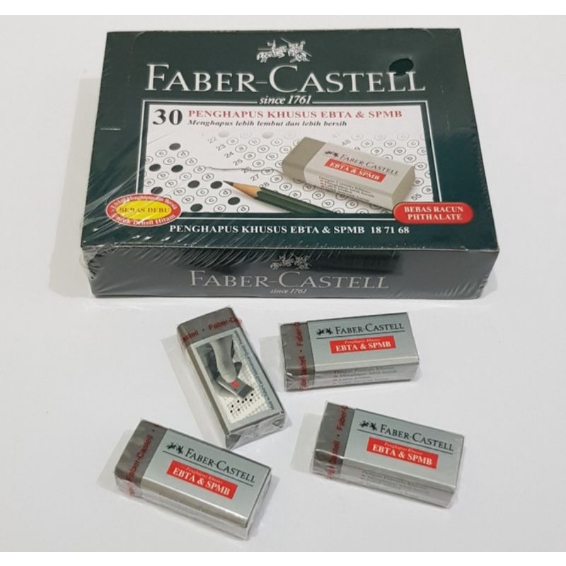 

Penghapus Faber Castell B-30 Abu-Abu - Eraser Pencil
