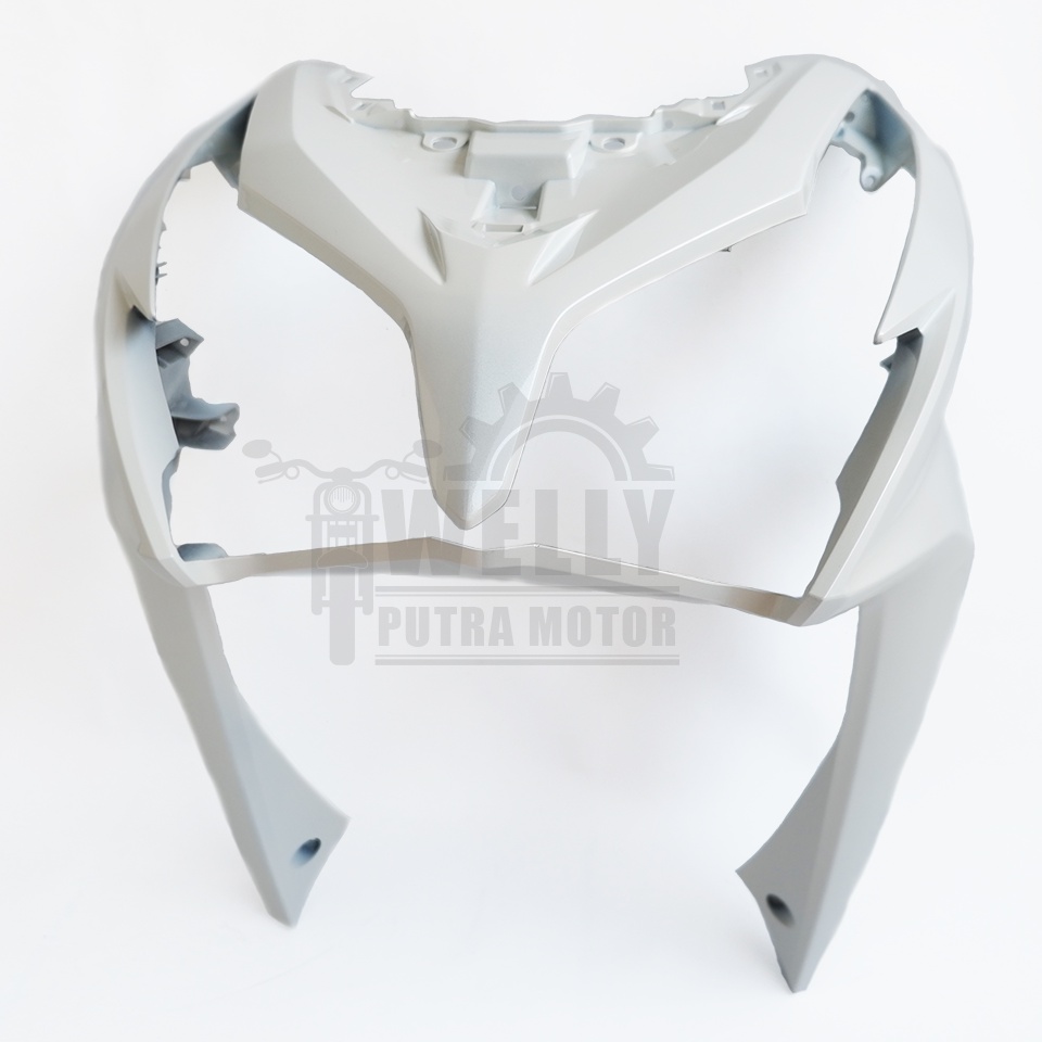 Cover Tameng Lampu Depan Vario 125 FI Old Putih 64301-KZR-600PFW Ori Honda AHM