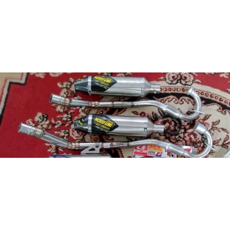 knalpot NORIFUMI CRF suara adem
