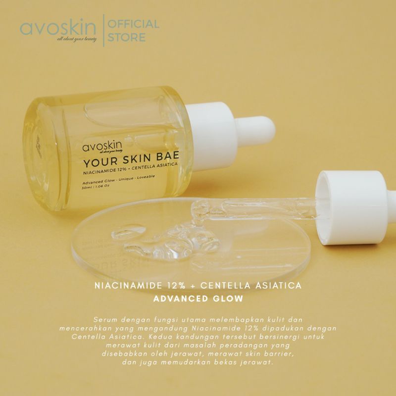 Avoskin Your Skin Bae Niacinamide 12% + Centella Asiatica 30mL