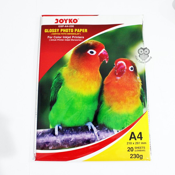 

Kertas Foto Glossy 230gsm Joyko