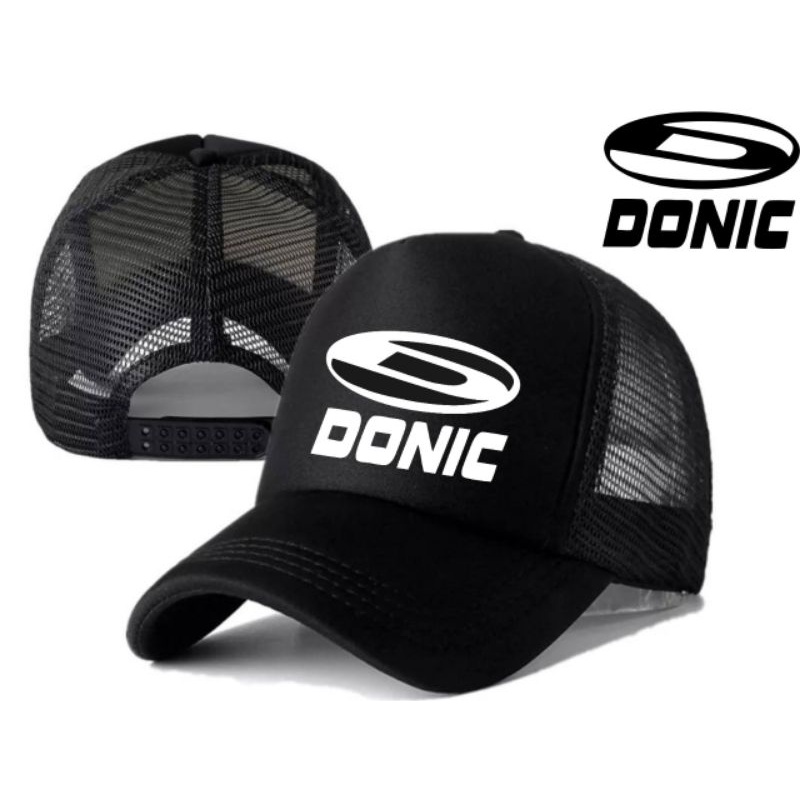 Topi tenis meja donic jenis topi truker topi olahraga pria wanita