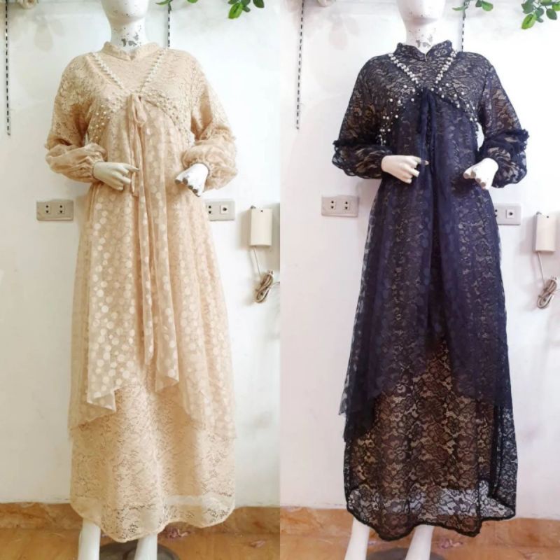 YASMIN DRESS BRUKAT LAMARAN WISUDA BRIDESMAID