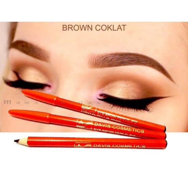 DAVIS EYEBROW PENSIL ALIS BPOM