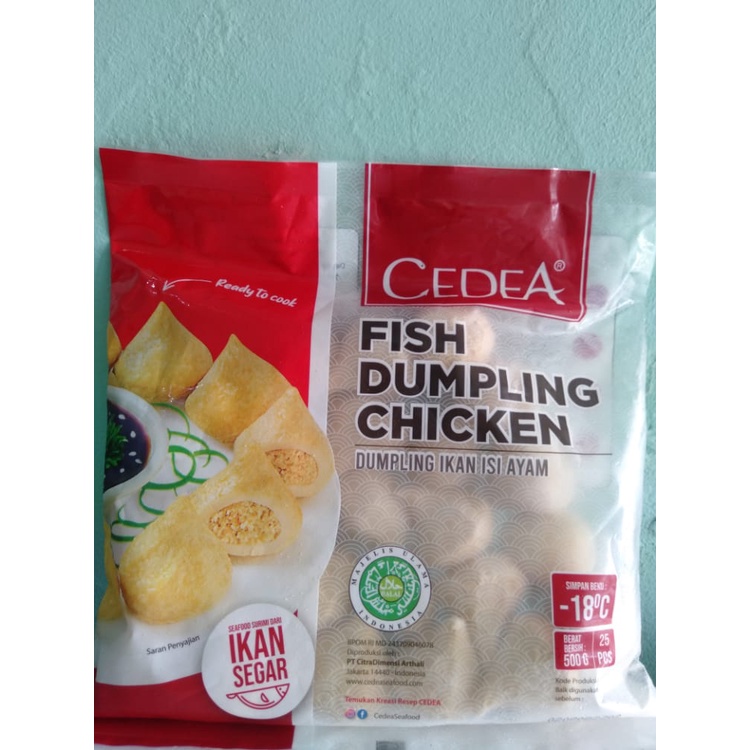 

CEDEA FISH DUMPLING CHICKEN