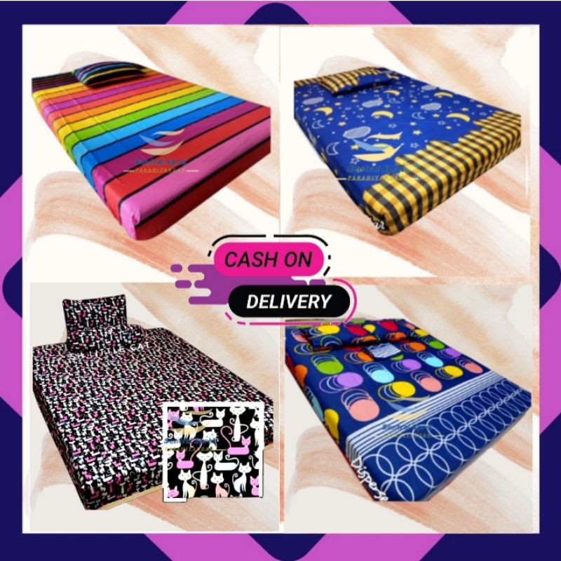 Sprei resleting karakter sprei busa 180x200x15 sampai 90x200x15 semua ukuran