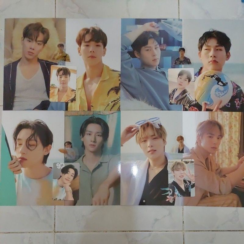 Monsta X Photobook Chillax Mode Set