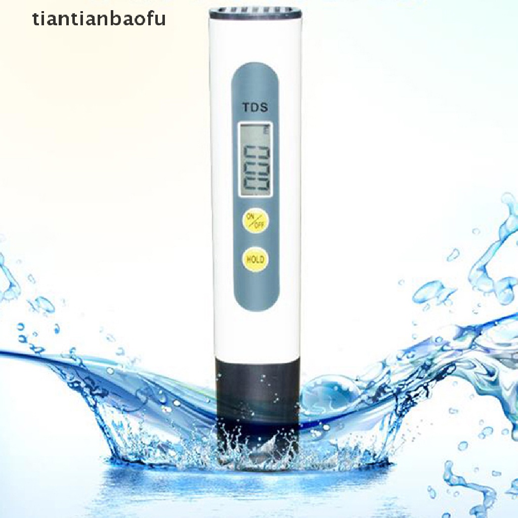 [tiantianbaofu] TDS Meter Water Quality Tester Automatic Calibration Drinking Water Aquariums Boutique