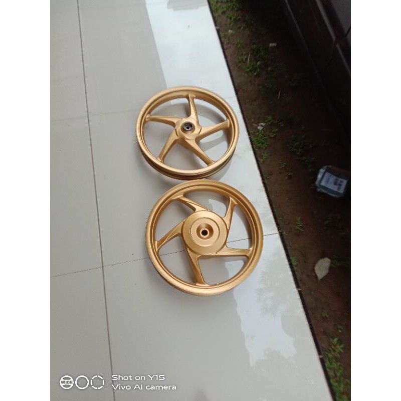 Velg Velk Racing Depan Belakang Motor Honda Beat Old / Beat Fi 2014 Semua Motor Matic Original Honnd