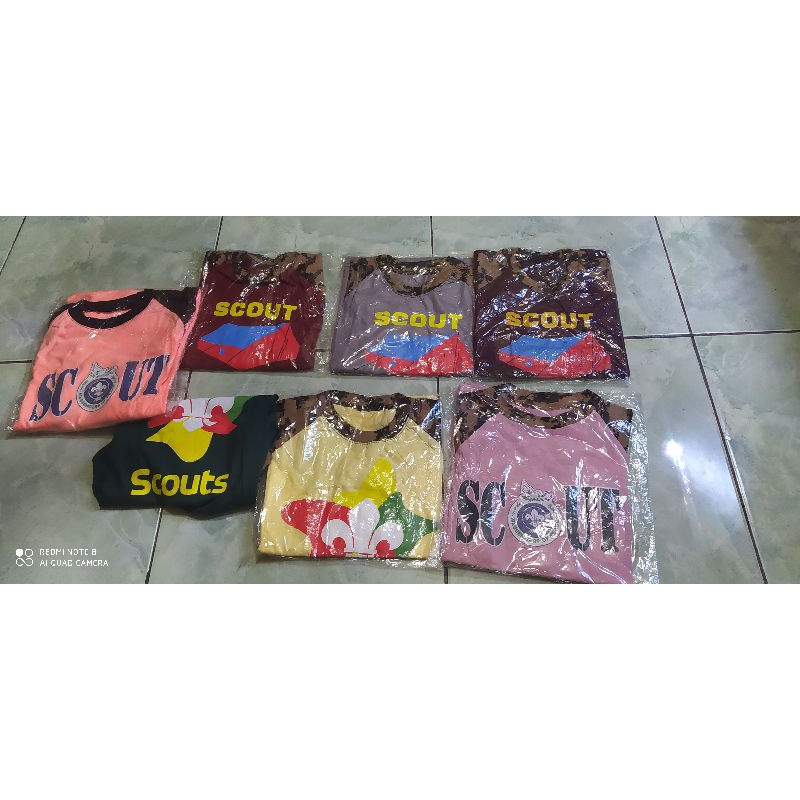 Kaos pramuka - kaos scout pramuka anak-anak