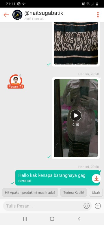 Batik Couple Kebaya Tunangan Saritiw Wisuda Lamaran Nikahan Kondangan Wanita Modern