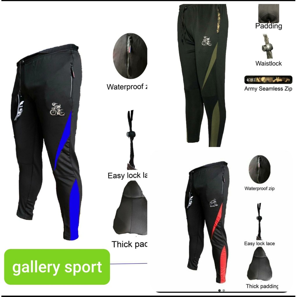 CELANA SEPEDA TRAINING PADDING-CELANA TRAINING SEPEDA PADDING PANJANG AB