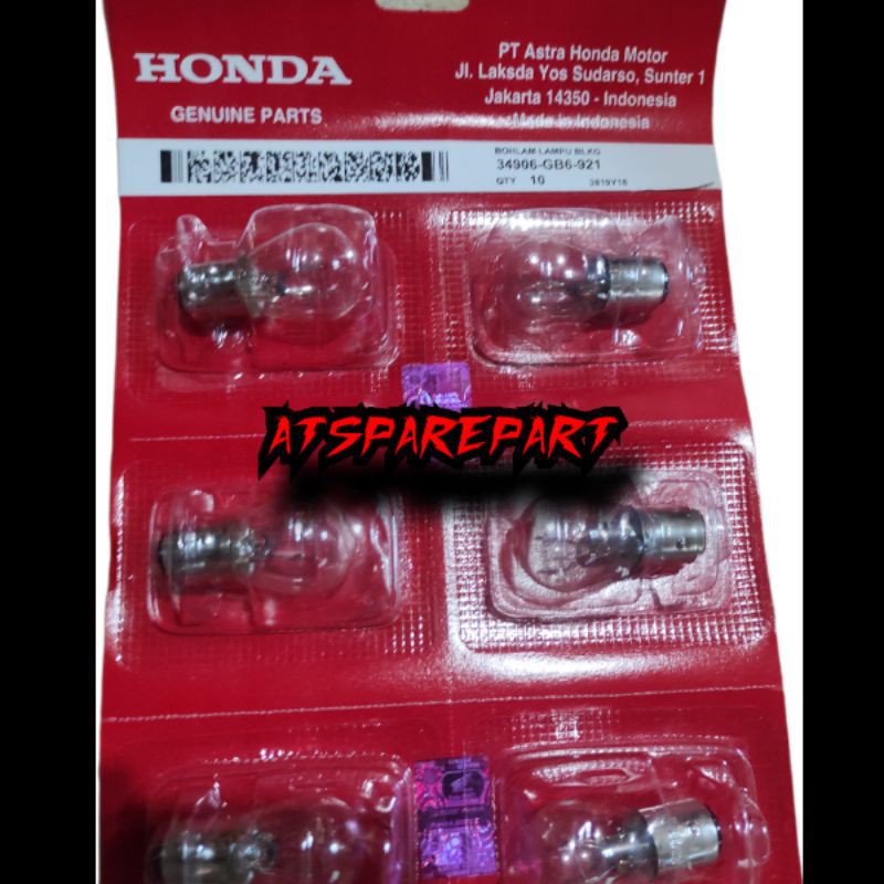 Bohlam Belakang Lampu Stop Honda Grand Vario Beat Spacy Kharisma DLL