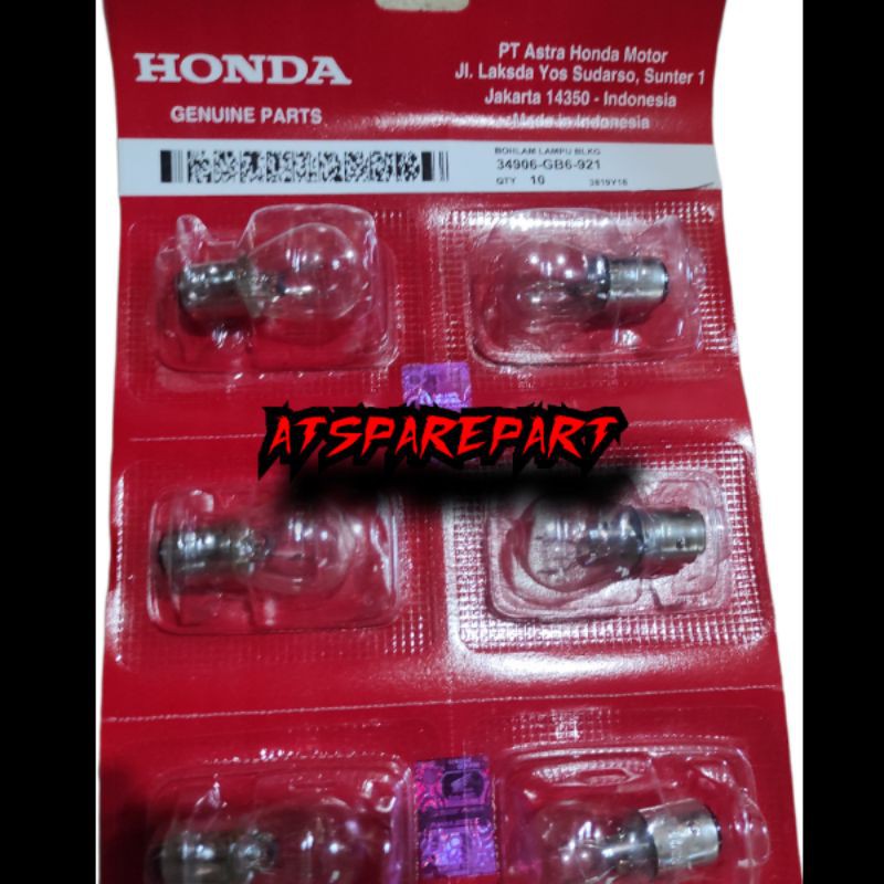 Bohlam Belakang Lampu Stop Honda Grand Vario Beat Spacy Kharisma DLL