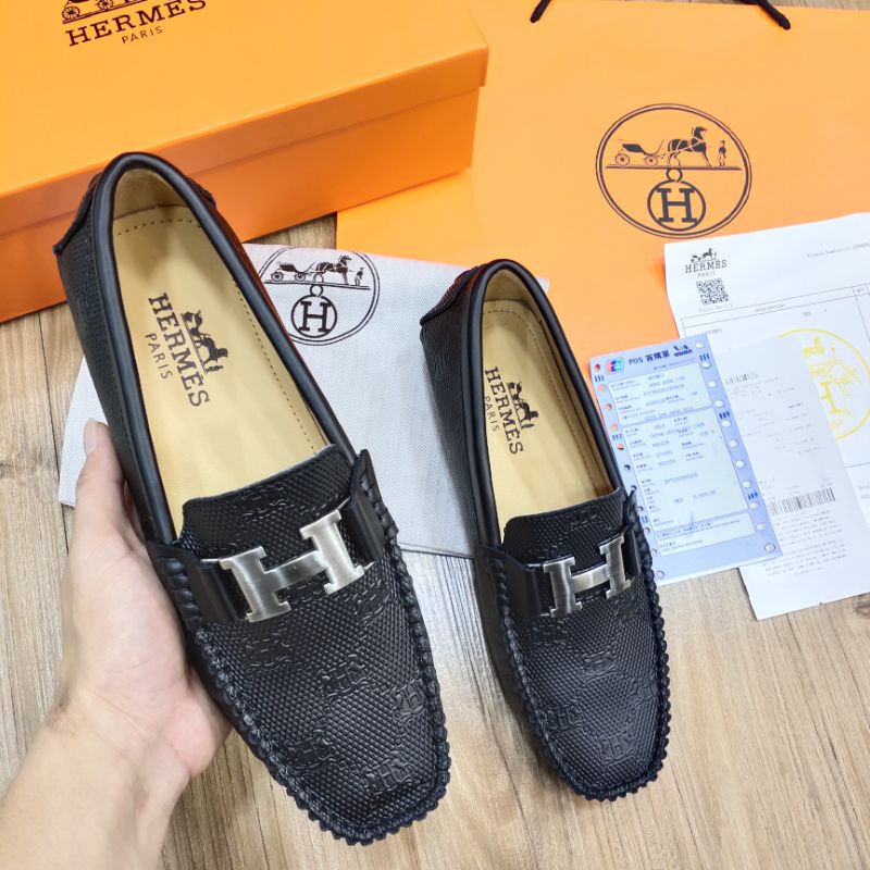 Sepatu loafers pria mirror quality import