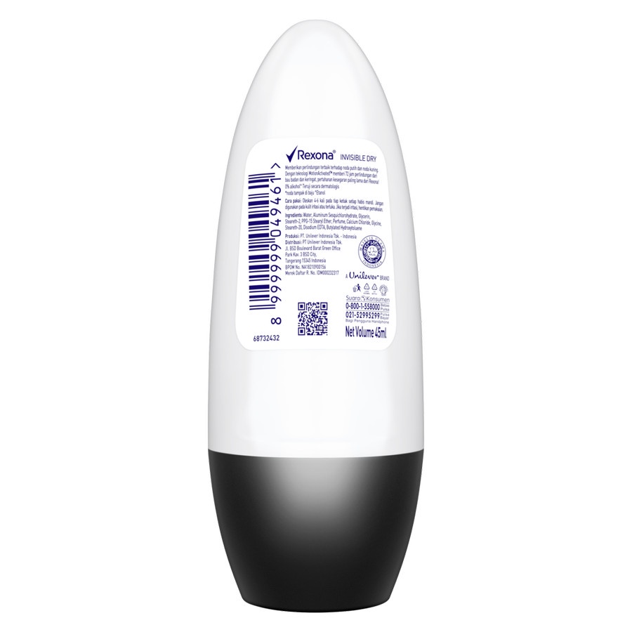 Rexona Men / Deodorant Roll On / Invisible Dry + Fresh / 48H 45ml