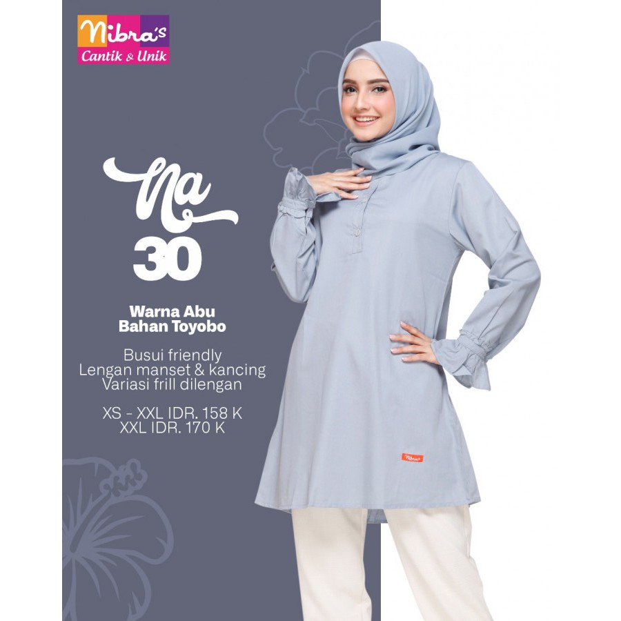 ATASAN MUSLIMAH NIBRAS NA 30