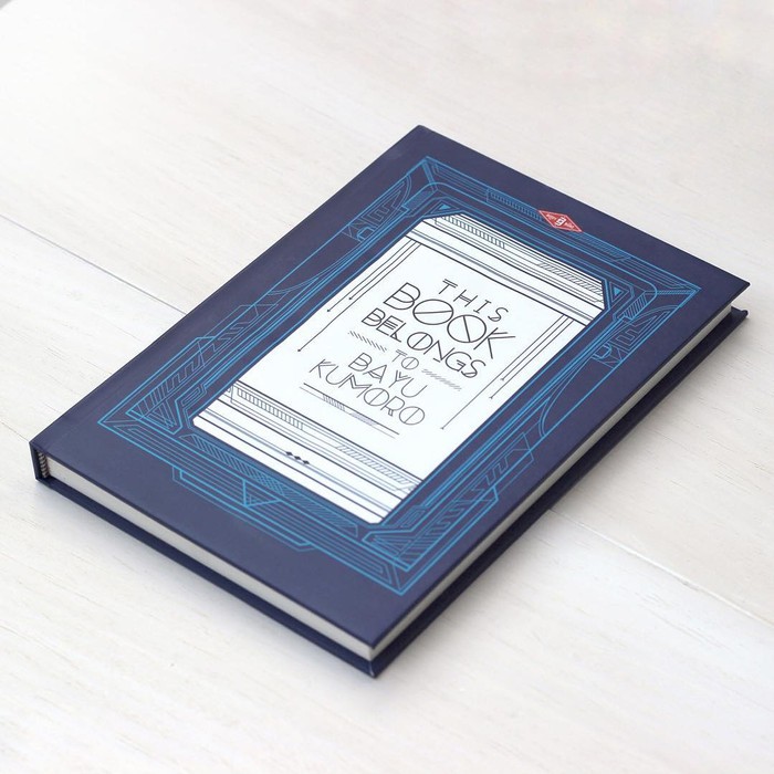 

Notebook Custom Buddybooks Buku Jurnal Planner GEOMETRY01 Agenda Diary