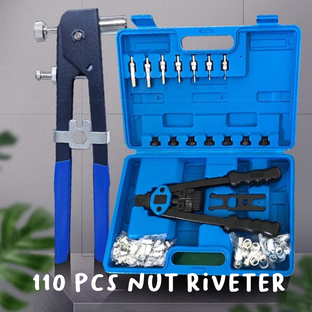 riveter nuts guns with nuts 110 pcs