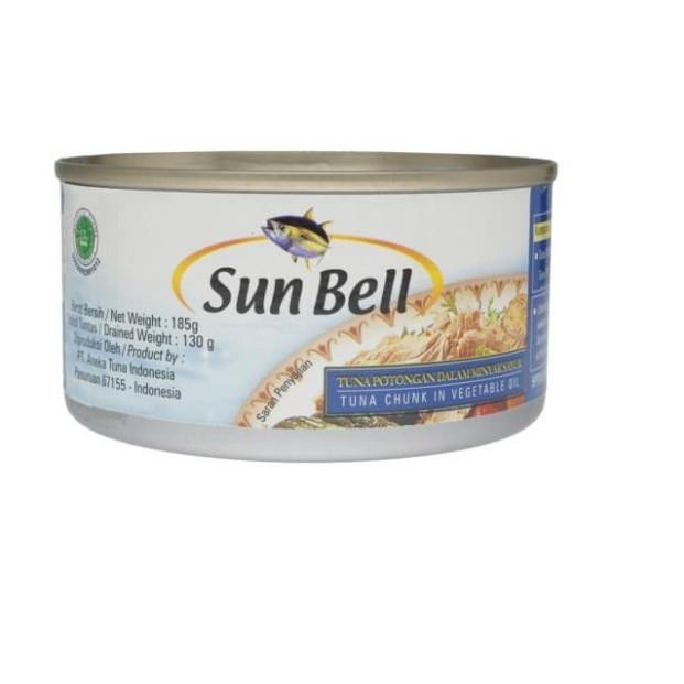

\^ SUNBELL TUNA IN VEGETABLE OIL 185GR ♃