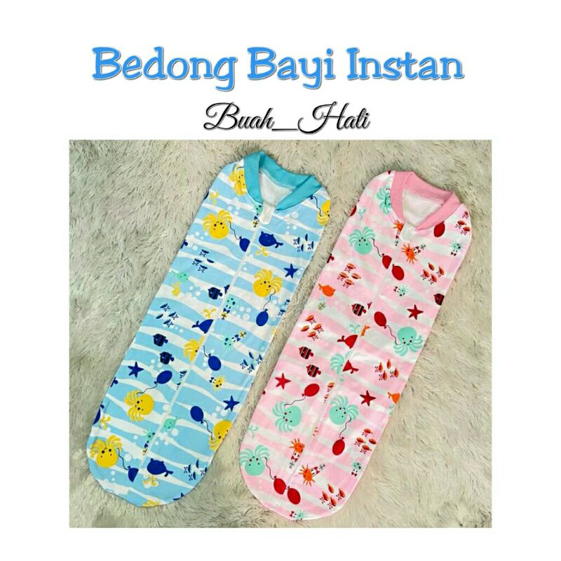 BEDONG BAYI INSTAN KATUN HALUS PRAKTIS RESLETING