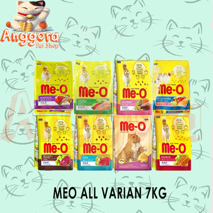 Makanan Kucing murah MEO 7kg ALL VARIAN ( GRAB GOSEND )