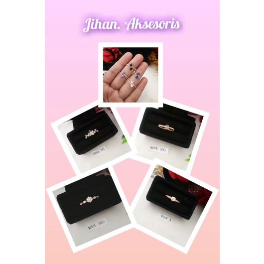 (NEW) Cincin Xuping Premium. Perhiasan aksesoris wanita