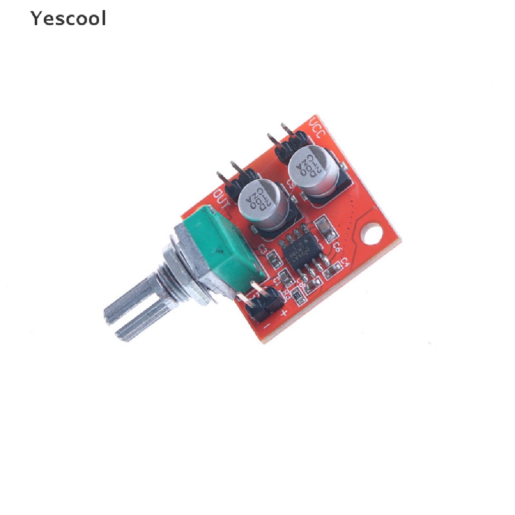 Yescool LM386 Board Power Amplifier Mikrofon Elektrik 200x DC 3.7V-12V