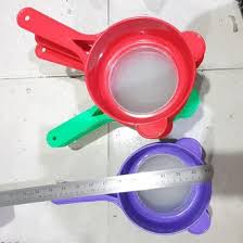 SARINGAN TEH PLASTIK BESAR KECIL