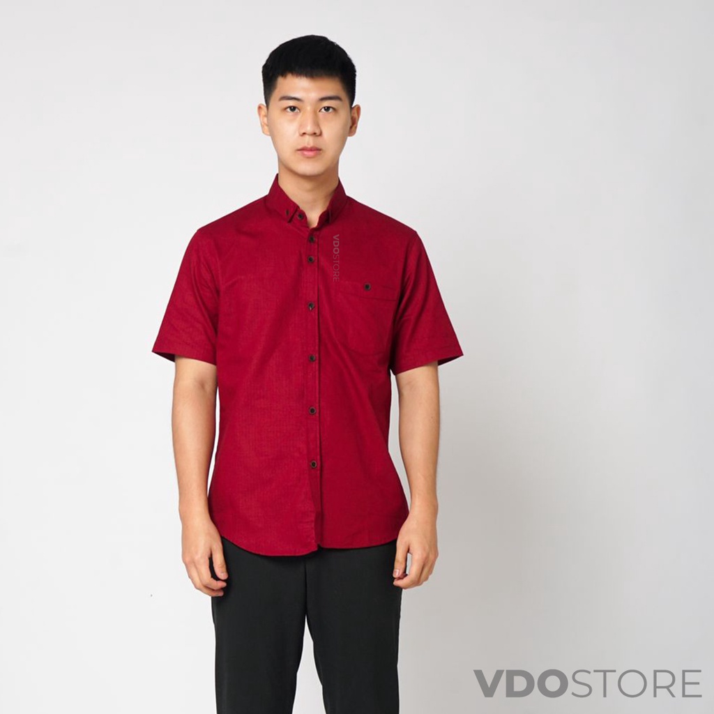 KEMEJA PRIA MAROON BASIC LENGAN PENDEK BAJU POLOS DEWASA PREMIUM KEMEJA MERAH KERJA TEBAL M L XL HITAM PUTIH NAVY ARMY CREAM KEMEJA KANTOR FORMAL SANTAI CASUAL SEMI KASUAL VIRAL MURAH KATUN KUALITAS MEN SHIRT