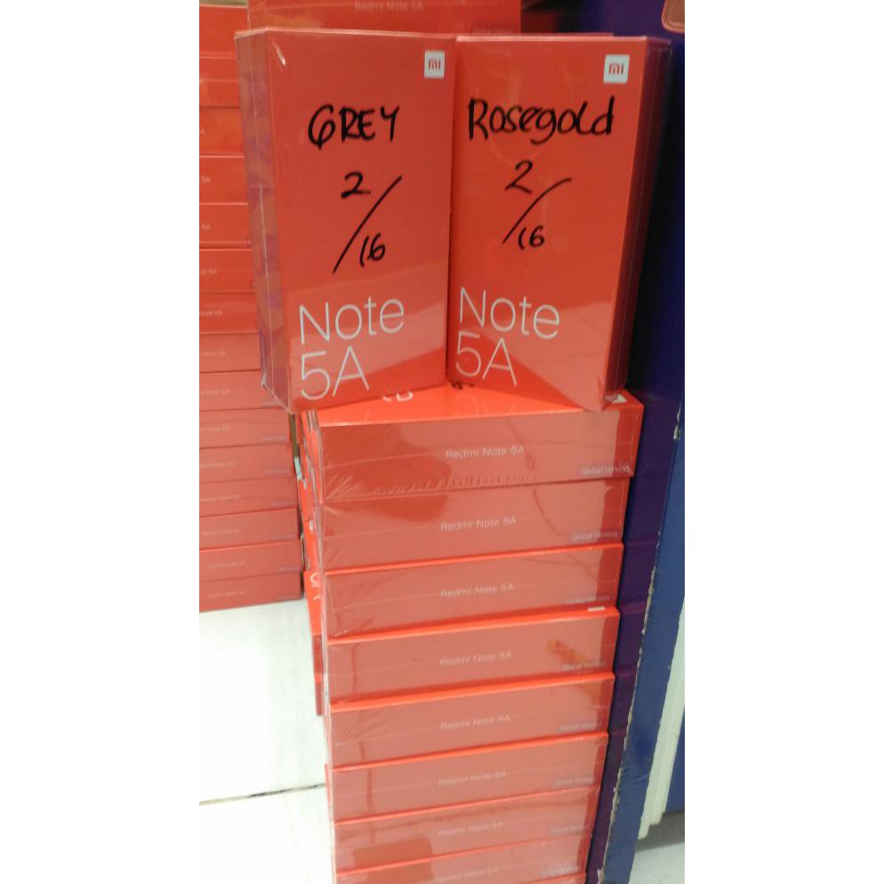 Xiaomi Redmi Note 5A Ram 2Gb 16Gb Grs Distributor - Merah Muda