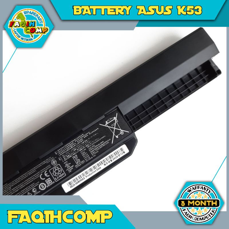 Baterai Original Laptop Asus X43 X43E X44H A43S A43B A43F A43U K43 K43B K43JS (A32-K53)