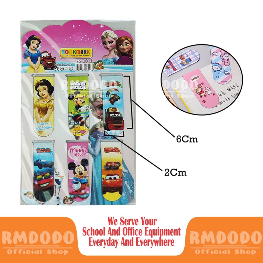 

Rmdodo - Pembatas Buku Magnet / Stick Note Magnet / Bookmark / Stickey Note Magnet YS-2001 Murah Berkualitas Bisa Cod