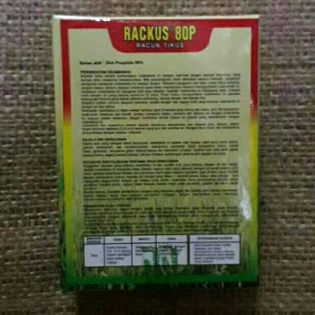 Racun tikus rackus 80P racun tikus tabur